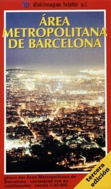 mapa del area metropolitana de barcelona-9788479201975
