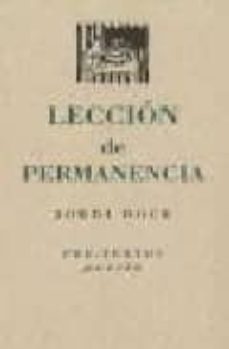 leccion de permanencia-9788481912975