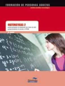 matematicas 2 (acceso a ciclo formativo grado superior y titulo d e graduado en secundaria)(ges)-9788483088975