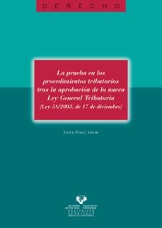 la prueba en los procedimientos tributarios-9788483738375