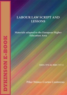 labour law script and lessons. materials adapted to the european higher education area (ebook)-pilar nuñez cortes contreras-9788490857175