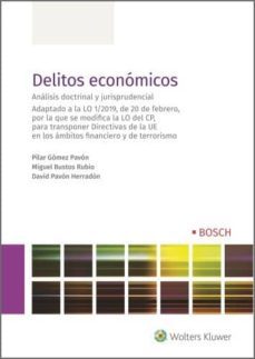 delitos economicos (ebook)-pilar gomez pavon-9788490903575