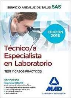 tecnico/a especialista en laboratorio del servicio andaluz de salud. test y casos practicos (2ª ed.)-9788490939475