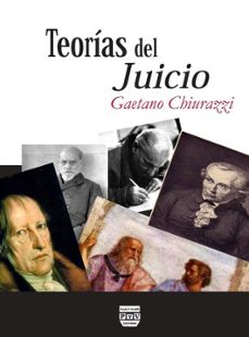 teorias del juicio-gaetano chiurazzi-9788496780675