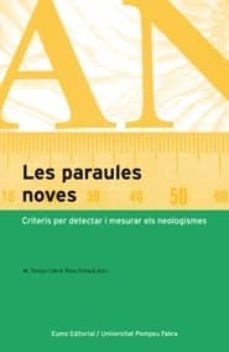 les paraules noves-9788497663175