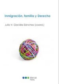 inmigracion, familia y derecho-julio vicente gavidia sanchez-9788497688475