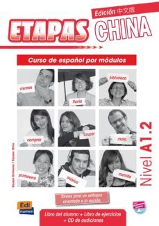etapas china a1.2 alumno+ejercicios+cd-9788498484175