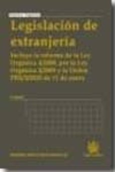 legislacion de extranjeria (5ºed.)-9788498767575