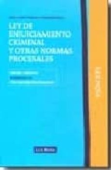 ley de enjuiciamiento criminal (2ª ed.)-9788498980875