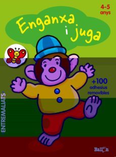 enganxa i juga 4-5 años (verd)-9789463071475
