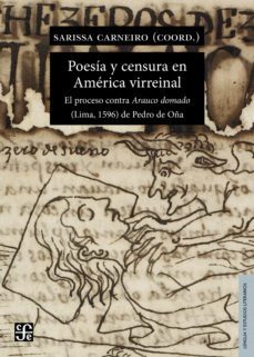 poesia y censura en america virreinal (ebook)-sarissa carneiro-sarissa carneiro-9789562892575