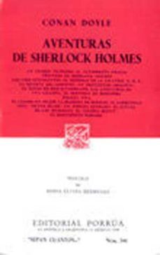 aventuras de sherlock holmes-arthur conan doyle-9789684324275