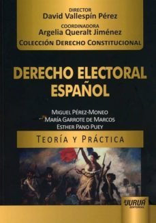 derecho electoral español-miguel perez moneo-9789897125775
