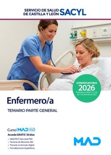 enfermero/a. temario parte general. servicio de salud de castilla y leon (sacyl)-9791370284275