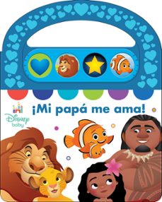 disney baby: ¡mi papá me ama! - libro sonoro con asa para llevar - el regalo perfecto para el día del padre - moana, el rey león, buscando a nemo ¡y más!-9798384604075