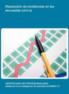 uf2124 - resolucion de incidencias en las encuestas (ebook)-cdlel00000575