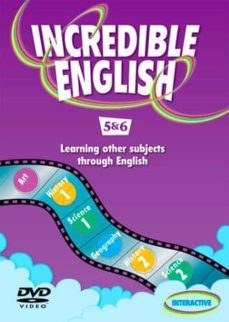 incredible english: level 5 and 6: dvd-9780194441285