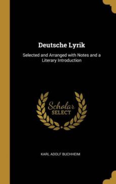 deutsche lyrik-9780270375985