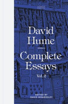 complete essays: volume 2-david hume-david womersley-9781802061185