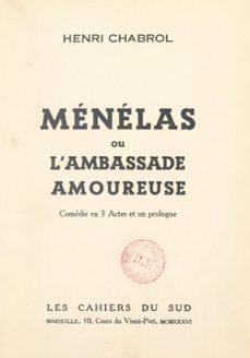 menelas (ebook)-henri chabrol-9782307086185