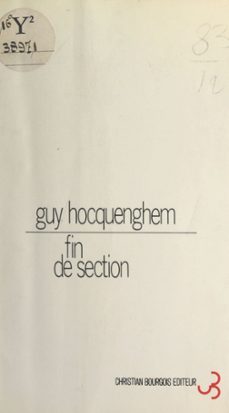 fin de section (ebook)-guy hocquenghem-9782402643085