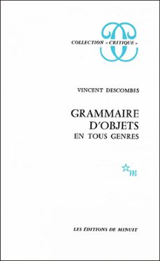 -vincent descombes-9782707339485