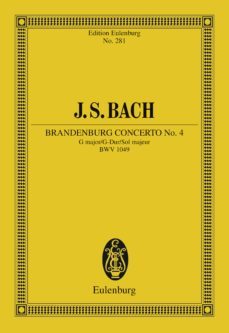 brandenburg concerto no. 4 g major (ebook)-9783795713485