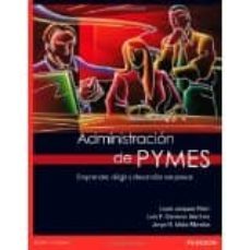 administración de pymes. emprender, dirigir y desarrollar em-9786073206785