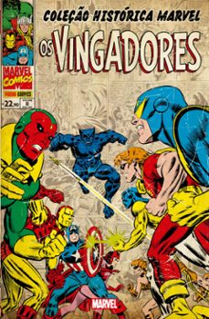 coleço historica marvel: os vingadores vol. 08 (ebook)-roy thomas-roy thomas-9786555126785