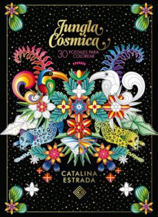 jungla cosmica: 30 postales para colorear-9788401019685