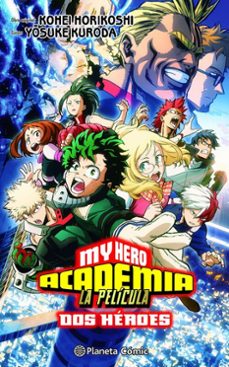 my hero academia: dos heroes anime comic-kohei horikoshi-9788411408585