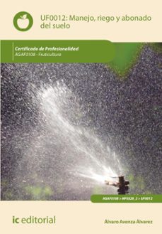 manejo, riego y abonado del suelo. agaf0108 (ebook)-9788411843485