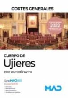 cuerpo de ujieres de las cortes generales. test psicotecnicos-9788414263785