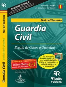test del temario guardia civil.-9788416266685