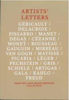 artists letters from the anne-marie springer collection-9788417173685