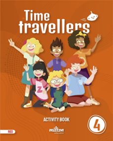 time travellers 4 red activity book english 4º primaria-9788417911485