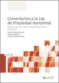 comentarios a la ley de propiedad horizontal-9788418662485