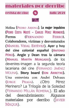materiales por derribo 8. revista de cine-9788418672385