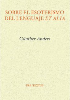 sobre el esoterismo del lenguaje et alia-9788419633385