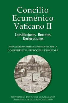 concilio ecumenico vaticano ii. constituciones. decretos. declara ciones-9788422017585