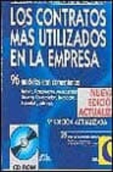 los contratos mas utilizados en la empresa (9ª ed.)-miguel angel ferrer lopez-jon barrenechea-ainoa iriarte-9788423419685
