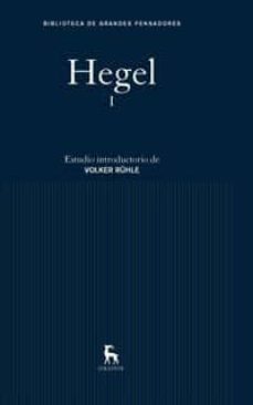 obras hegel i-georg wilhelm friedrich hegel-9788424915285