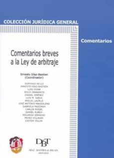 comentarios breves a la ley de arbitraje-9788429014785