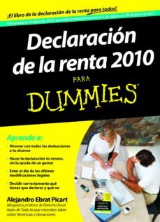 declaracion de la renta para dummies-9788432921285