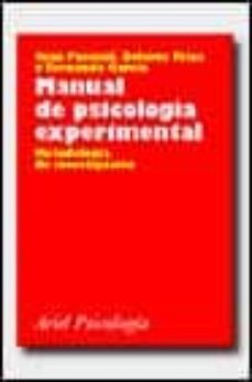 manual de psicologia experimental: metodologia de investigacion-9788434408685