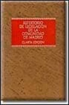 repertorio de legislacion de la comunidad de madrid (4 ed.)-9788447011285