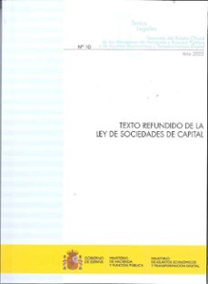 texto refundido de la ley de sociedades de capital-9788447611485