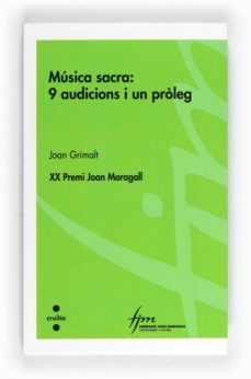 musica sacra: 9 audicions i un proleg-joan grimalt-9788466129985
