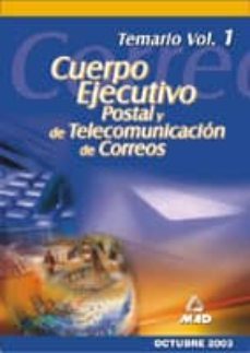 cuerpo de ejecutivos de correos: temario (vol. 1)-9788466530385