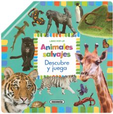 descubre y juega:animales salvajes-estelle talavera-9788467762785